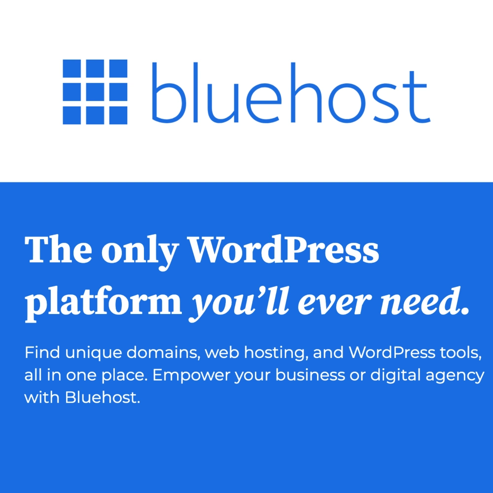 Sponsor: Bluehost